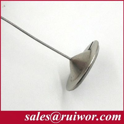 Porcellana RUIWOR RW0019 Lavoro adesivo di piastre metalliche circolari con scatola anti-furto / cintura di sicurezza retrattile / bobina del cavo fornitore