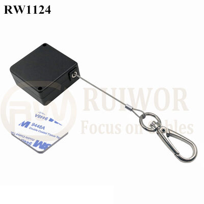RW1124 Square Retail Security Tether Plus Key Hook