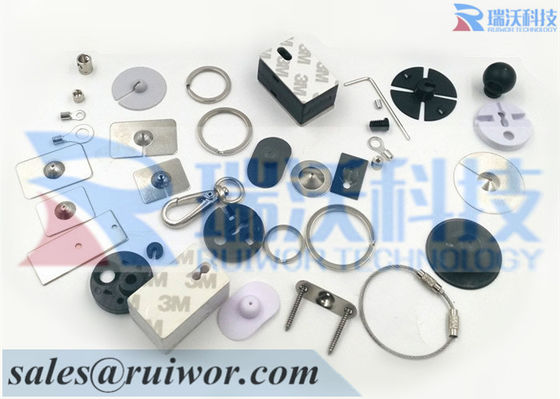 RUIWOR D-Shaped RW0800 Sereis Anti-Theft Pull Box con Mini Size ((28*28*8mm) fornitore