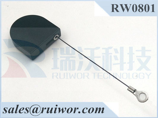 RUIWOR D-Shaped RW0800 Sereis Anti-Theft Pull Box con Mini Size ((28*28*8mm) fornitore
