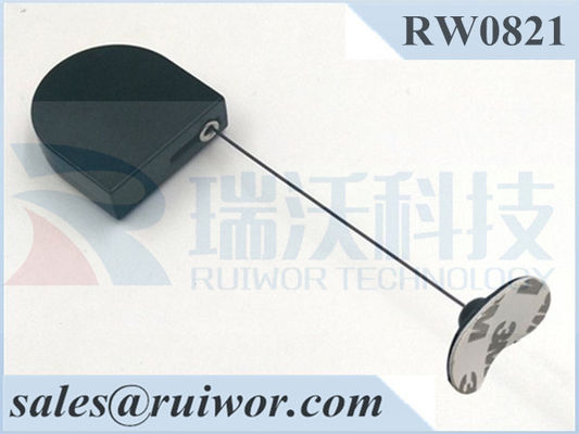RUIWOR D-Shaped RW0800 Sereis Anti-Theft Pull Box con Mini Size ((28*28*8mm) fornitore