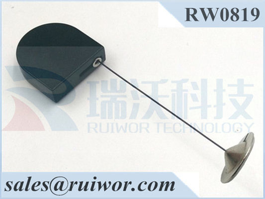 RUIWOR D-Shaped RW0800 Sereis Anti-Theft Pull Box con Mini Size ((28*28*8mm) fornitore