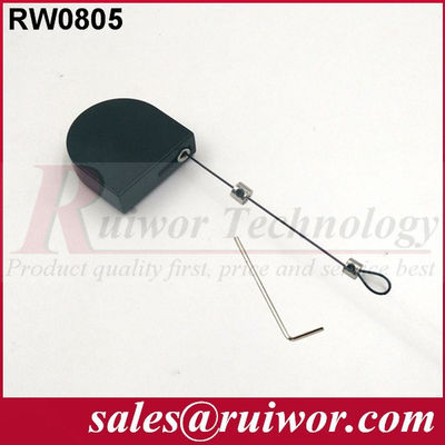 RUIWOR RW0805 Mini-Tether retrattile a forma di D con fine adattabile al lasso fornitore
