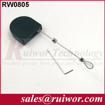 RUIWOR RW0805 Mini-Tether retrattile a forma di D con fine adattabile al lasso fornitore