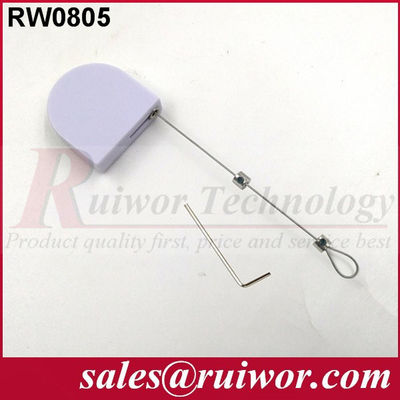 RUIWOR RW0805 Mini-Tether retrattile a forma di D con fine adattabile al lasso fornitore