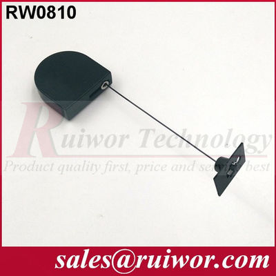 RUIWOR RW0810 Mini Tether retrattile a forma di D con tuit quadrato rimovibile adesivo fornitore