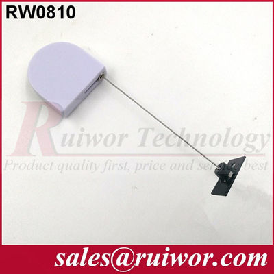 RUIWOR RW0810 Mini Tether retrattile a forma di D con tuit quadrato rimovibile adesivo fornitore