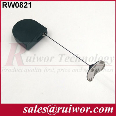 RUIWOR RW0821 Mini Recoiler anti-furto a forma di D con fine adesivo flessibile fornitore