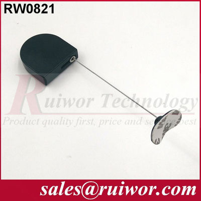 RUIWOR RW0821 Mini Recoiler anti-furto a forma di D con fine adesivo flessibile fornitore