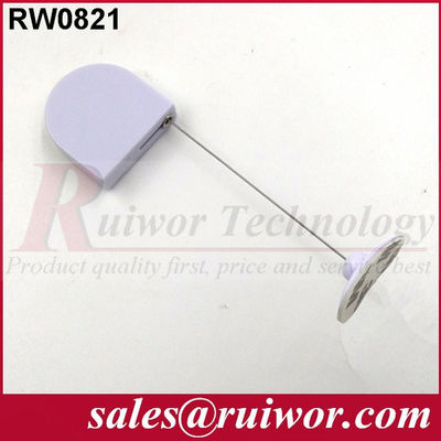 RUIWOR RW0821 Mini Recoiler anti-furto a forma di D con fine adesivo flessibile fornitore