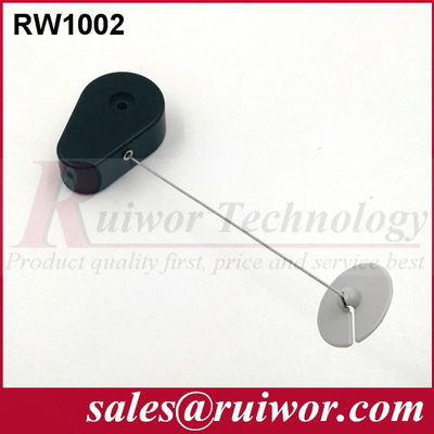 RUIWOR RW1002 Ritrattore a cavo a forma di goccia con estremità adesiva di piastra ABS fornitore