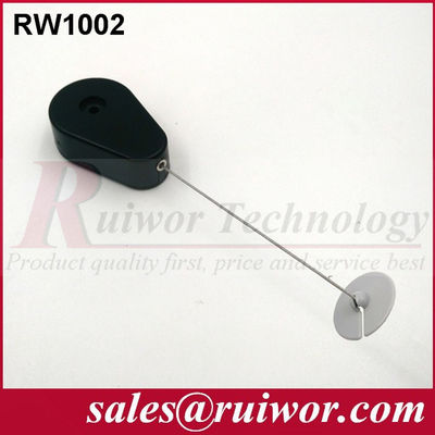 RUIWOR RW1002 Ritrattore a cavo a forma di goccia con estremità adesiva di piastra ABS fornitore