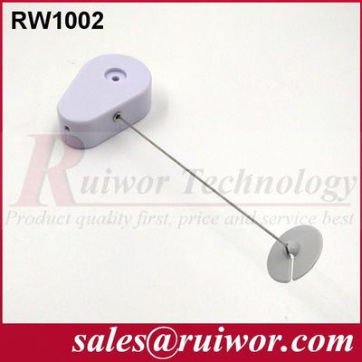RUIWOR RW1002 Ritrattore a cavo a forma di goccia con estremità adesiva di piastra ABS fornitore