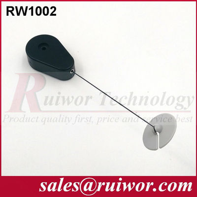 RUIWOR RW1002 Ritrattore a cavo a forma di goccia con estremità adesiva di piastra ABS fornitore