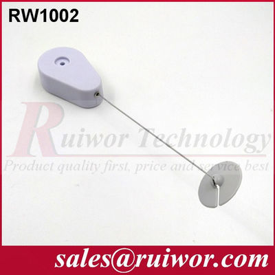 RUIWOR RW1002 Ritrattore a cavo a forma di goccia con estremità adesiva di piastra ABS fornitore