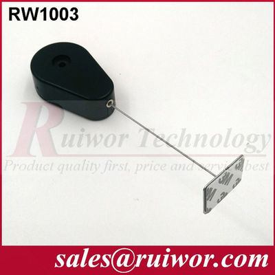 RUIWOR RW1003 Ricollo anti-furto a forma di goccia con estremità adesiva a piastra metallica fornitore