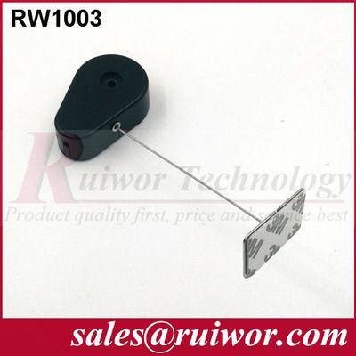 RUIWOR RW1003 Ricollo anti-furto a forma di goccia con estremità adesiva a piastra metallica fornitore