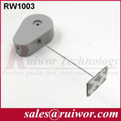 RUIWOR RW1003 Ricollo anti-furto a forma di goccia con estremità adesiva a piastra metallica fornitore