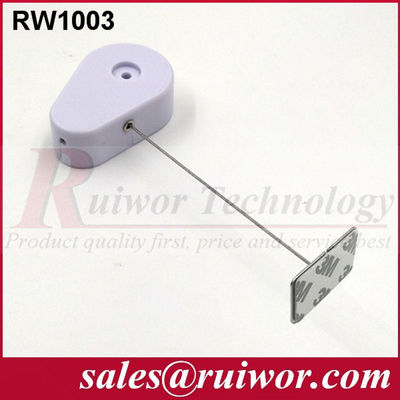 RUIWOR RW1003 Ricollo anti-furto a forma di goccia con estremità adesiva a piastra metallica fornitore