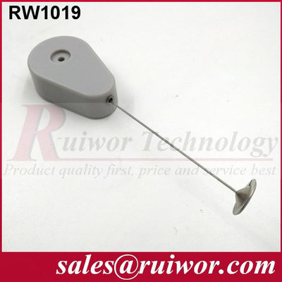RUIWOR RW1019 Recoiler anti-furto a forma di goccia con fiocco di piastra rotonda di metallo da 22 mm fornitore