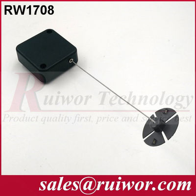 RUIWOR RW1708 Recoiler anti-furto quadrato con terminali di piastre ABS gommose fornitore
