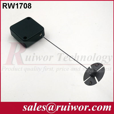 RUIWOR RW1708 Recoiler anti-furto quadrato con terminali di piastre ABS gommose fornitore
