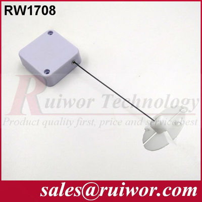 RUIWOR RW1708 Recoiler anti-furto quadrato con terminali di piastre ABS gommose fornitore
