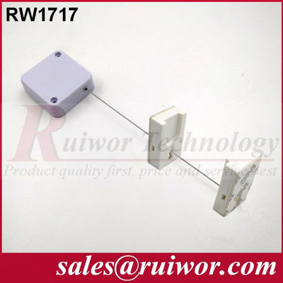 RUIWOR RW1717 Tether retrattile quadrato con display magnetico adesivo fornitore