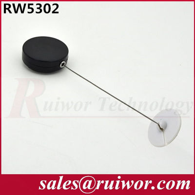 RUIWOR RW5302 Ritrattore a cavo rotondo con estremità adesiva di piastra ABS fornitore