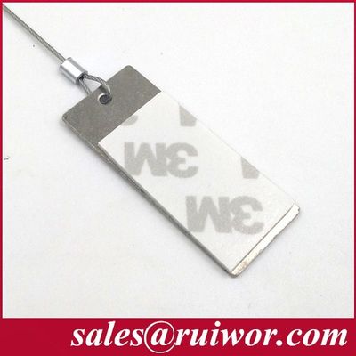 RUIWOR RW0004 Lavoro di piastre metalliche appiccicose con scatola anti-furto / cintura di sicurezza retrattile / ritrattore di cavi sicuro fornitore