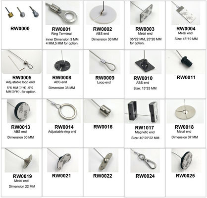 RUIWOR Hot Sales Connector funzionano con Anti Theft Pull Box / Retractable Security Tether / Anti Lost Cable Retractor fornitore