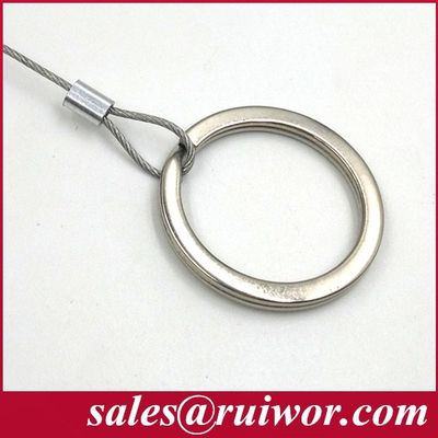 RUIWOR RW0014 Disponibile Dismontabile Cable Ring chiave Finale di lavoro con anti-furto Pull Box / Retracibile sicurezza Tether fornitore