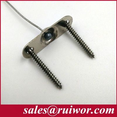 RUIWOR RW0022 Piastra metallica perforata Connessione con scatola anti-furto / cintura di sicurezza retrattile / ripiegatore del cavo fornitore