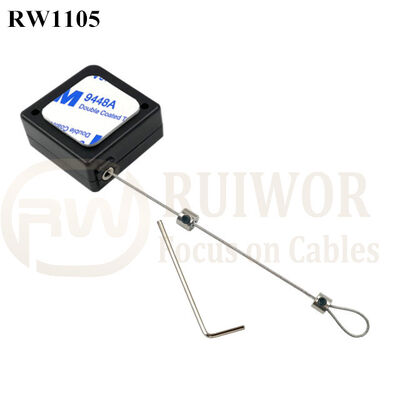 RuiWor RW1105 Electric Kettle Extendable Pull Box Hair Dryer Anti-Theft Wire Shoes Retractable Cable Reel Mechanism