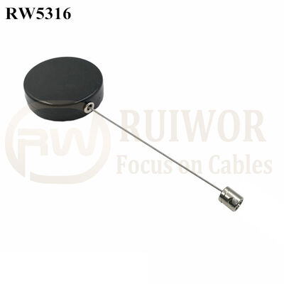 RW5316 Round Security Display Tether Plus Side Hole Hardwar