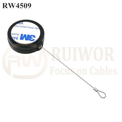 RW4509 Round Display Pull Box Plus Size Customizable Fixed Loop End