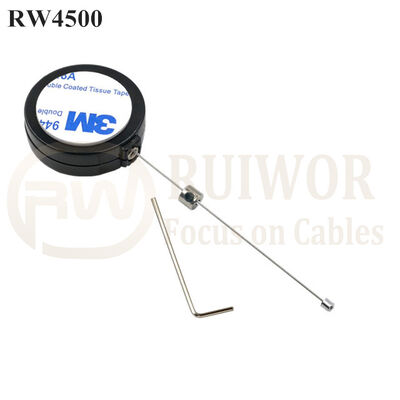 RW4500 Round Display Pull Box Work With Tether Connectors Apply In Different Products Positioning Display