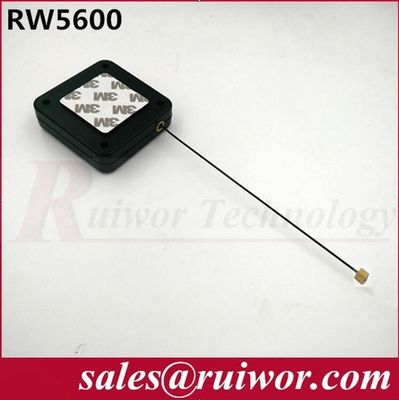 RUIWOR RW5600 Quadratura Multiuso Antifurto Box di Tiraggio Forze di ritrovo MAX 2.5LB/ Lunghezza del cavo MAX 400CM