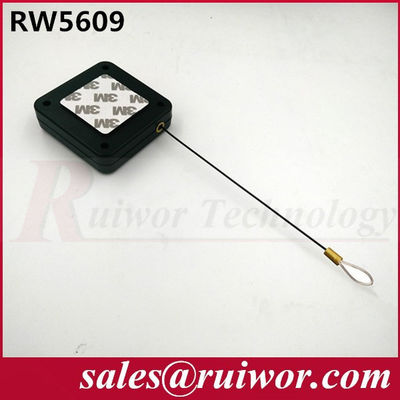 RUIWOR RW5609 Retrattore quadrato multiuso di cavi Forze di ritrovo MAX 2.5LB/ Lunghezza del cavo MAX 400CM