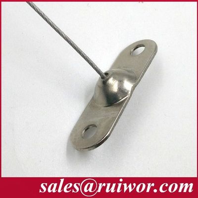 RUIWOR RW0022 Piastra metallica perforata Connessione con scatola anti-furto / cintura di sicurezza retrattile / ripiegatore del cavo